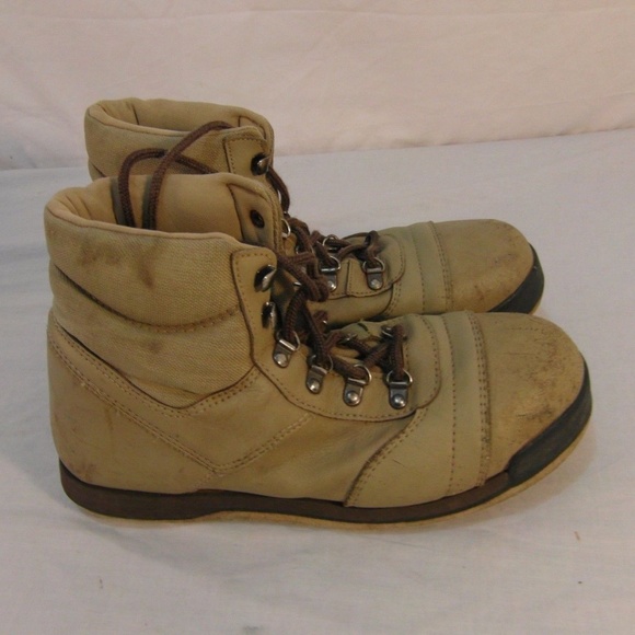 UNISEX sz10 LACROSSE BROWN LACE UP HIKING OUTDOORS ANKLE BOOTS NM 31141 main image 3